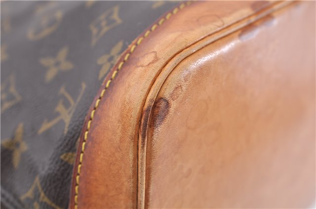 Authentic LOUIS VUITTON Monogram Alma Hand Bag M51130 LV 8653C