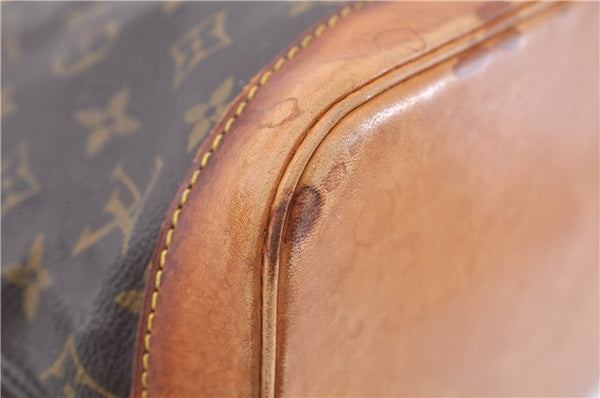 Authentic LOUIS VUITTON Monogram Alma Hand Bag M51130 LV 8653C