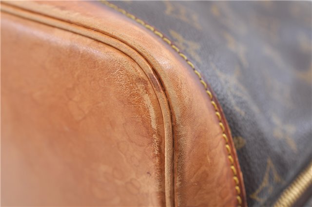 Authentic LOUIS VUITTON Monogram Alma Hand Bag M51130 LV 8653C