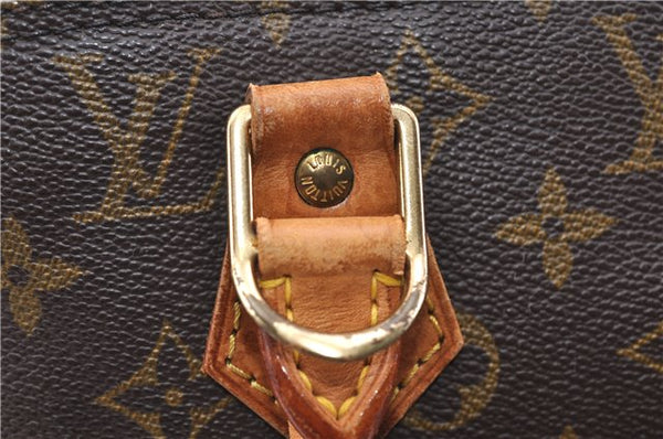 Authentic LOUIS VUITTON Monogram Alma Hand Bag M51130 LV 8653C