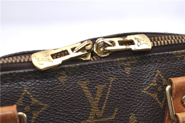 Authentic LOUIS VUITTON Monogram Alma Hand Bag M51130 LV 8653C