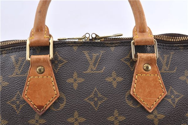 Authentic LOUIS VUITTON Monogram Alma Hand Bag M51130 LV 8653C
