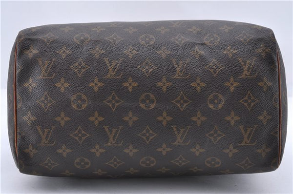 Authentic LOUIS VUITTON Monogram Speedy 30 Hand Bag M41526 LV 8654C