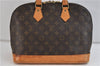 Authentic LOUIS VUITTON Monogram Alma Hand Bag M51130 LV 8655C