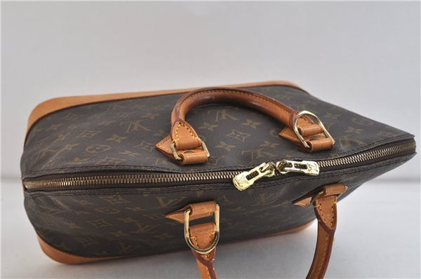 Authentic LOUIS VUITTON Monogram Alma Hand Bag M51130 LV 8655C