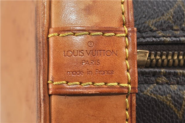 Authentic LOUIS VUITTON Monogram Alma Hand Bag M51130 LV 8655C