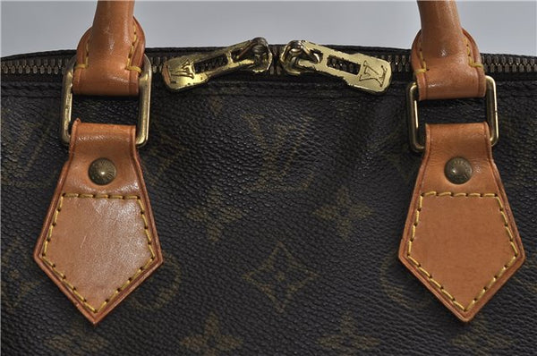 Authentic LOUIS VUITTON Monogram Alma Hand Bag M51130 LV 8655C