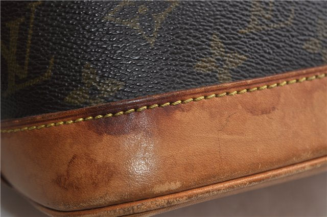 Authentic LOUIS VUITTON Monogram Alma Hand Bag M51130 LV 8655C