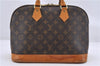 Authentic LOUIS VUITTON Monogram Alma Hand Bag M51130 LV 8656C