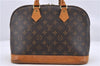 Authentic LOUIS VUITTON Monogram Alma Hand Bag M51130 LV 8656C
