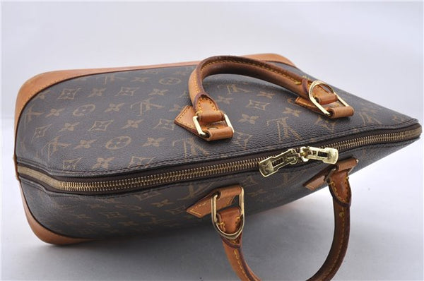 Authentic LOUIS VUITTON Monogram Alma Hand Bag M51130 LV 8656C