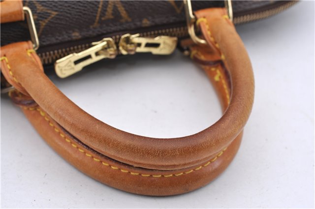 Authentic LOUIS VUITTON Monogram Alma Hand Bag M51130 LV 8656C