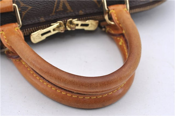 Authentic LOUIS VUITTON Monogram Alma Hand Bag M51130 LV 8656C