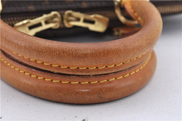 Authentic LOUIS VUITTON Monogram Alma Hand Bag M51130 LV 8656C