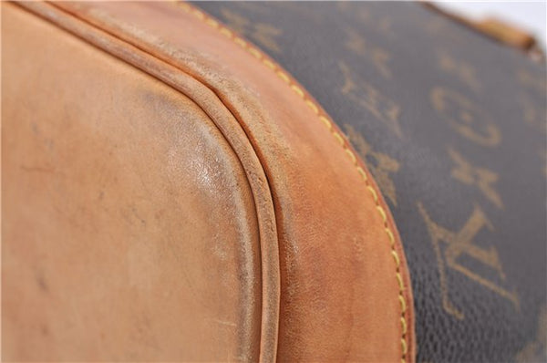 Authentic LOUIS VUITTON Monogram Alma Hand Bag M51130 LV 8656C