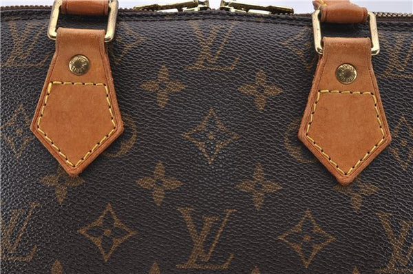 Authentic LOUIS VUITTON Monogram Alma Hand Bag M51130 LV 8656C