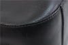 Auth PRADA Vitello Corno Leather Plastic Shoulder Tote Bag B8758 Black 8658C