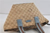 Auth GUCCI Sherry Line Shoulder Hand Bag GG Canvas Leather 131228 Beige 8660C