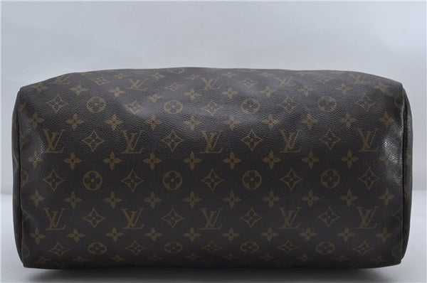 Authentic Louis Vuitton Monogram Speedy 40 Hand Boston Bag M41522 LV Junk 8661D