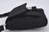 Auth PRADA Nylon Tessuto Sports 3Way Shoulder Cross Waist Bag MV583 Black 8661E