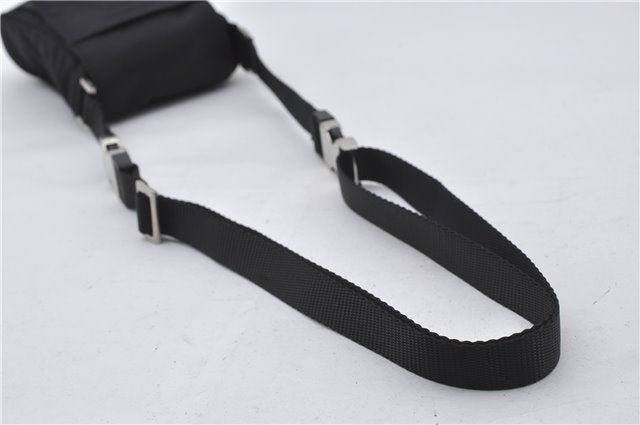 Auth PRADA Nylon Tessuto Sports 3Way Shoulder Cross Waist Bag MV583 Black 8661E