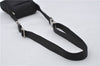 Auth PRADA Nylon Tessuto Sports 3Way Shoulder Cross Waist Bag MV583 Black 8661E