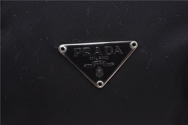 Auth PRADA Nylon Tessuto Sports 3Way Shoulder Cross Waist Bag MV583 Black 8661E