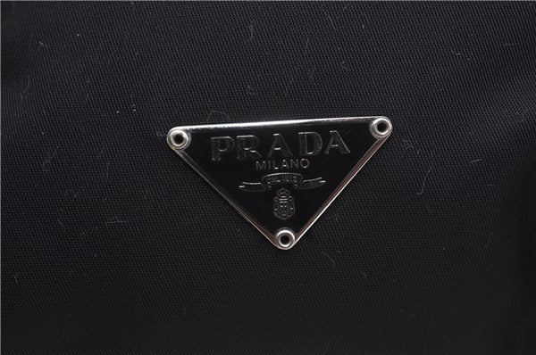 Auth PRADA Nylon Tessuto Sports 3Way Shoulder Cross Waist Bag MV583 Black 8661E