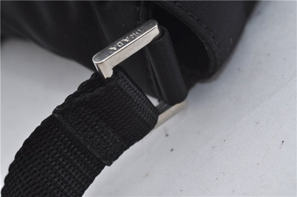 Auth PRADA Nylon Tessuto Sports 3Way Shoulder Cross Waist Bag MV583 Black 8661E