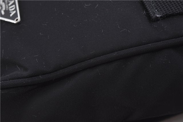Auth PRADA Nylon Tessuto Sports 3Way Shoulder Cross Waist Bag MV583 Black 8661E
