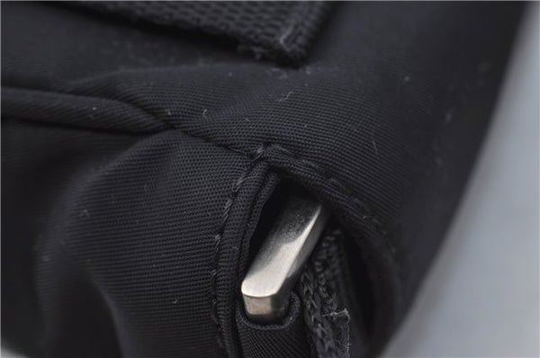 Auth PRADA Nylon Tessuto Sports 3Way Shoulder Cross Waist Bag MV583 Black 8661E