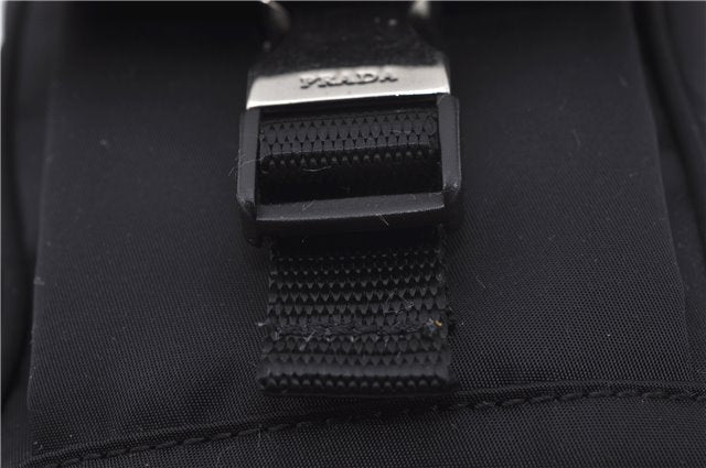 Auth PRADA Nylon Tessuto Sports 3Way Shoulder Cross Waist Bag MV583 Black 8661E