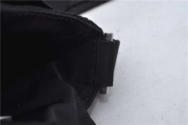 Auth PRADA Nylon Tessuto Sports 3Way Shoulder Cross Waist Bag MV583 Black 8661E