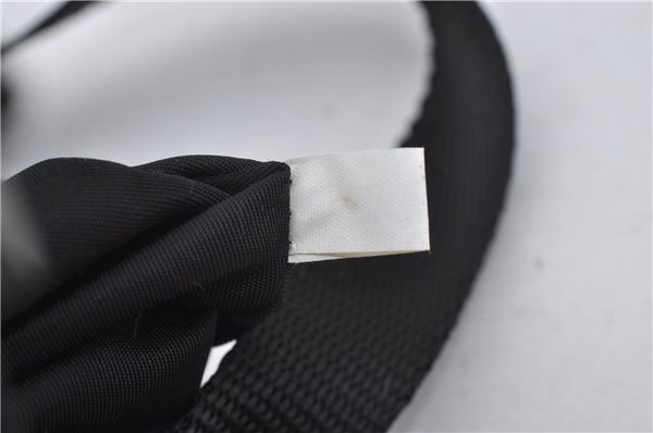Auth PRADA Nylon Tessuto Sports 3Way Shoulder Cross Waist Bag MV583 Black 8661E