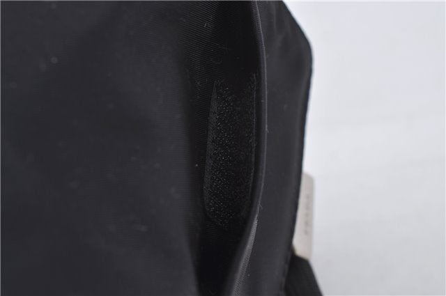 Auth PRADA Nylon Tessuto Sports 3Way Shoulder Cross Waist Bag MV583 Black 8661E