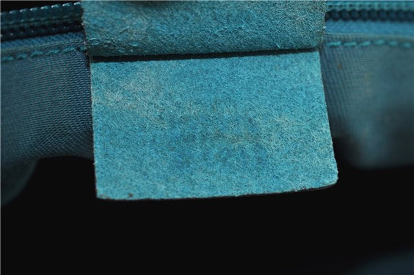 Authentic GUCCI Shoulder Tote Bag GG PVC Leather 114595 Brown 8661F