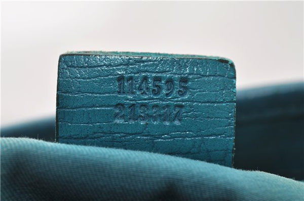 Authentic GUCCI Shoulder Tote Bag GG PVC Leather 114595 Brown 8661F