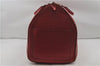 Authentic Louis Vuitton Epi Keepall 60 Boston Travel Bag Red M42947 LV 8662D