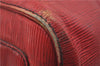 Authentic Louis Vuitton Epi Keepall 60 Boston Travel Bag Red M42947 LV 8662D