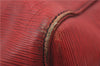 Authentic Louis Vuitton Epi Keepall 60 Boston Travel Bag Red M42947 LV 8662D
