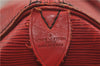 Authentic Louis Vuitton Epi Keepall 60 Boston Travel Bag Red M42947 LV 8662D