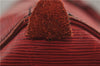 Authentic Louis Vuitton Epi Keepall 60 Boston Travel Bag Red M42947 LV 8662D