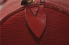 Authentic Louis Vuitton Epi Keepall 60 Boston Travel Bag Red M42947 LV 8662D