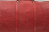 Authentic Louis Vuitton Epi Keepall 60 Boston Travel Bag Red M42947 LV 8662D