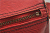 Authentic Louis Vuitton Epi Keepall 60 Boston Travel Bag Red M42947 LV 8662D