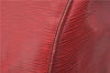 Authentic Louis Vuitton Epi Keepall 60 Boston Travel Bag Red M42947 LV 8662D
