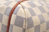 Auth Louis Vuitton Damier Azur Totally PM Tote Bag White N41280 LV Junk 8666D