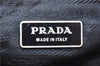 Authentic PRADA Nylon Tessuto Leather Shoulder Hand Bag Purse Black 8668D