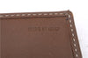 Authentic FENDI Zucchino Long Wallet Purse Canvas Leather Brown Box 8670E