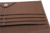 Authentic FENDI Zucchino Long Wallet Purse Canvas Leather Brown Box 8670E